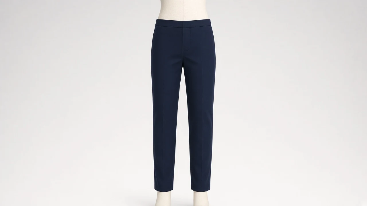 Navy Soft Stretch Pants – Boys Navy Soft Stretch Cotton Pants | Custom Tailored