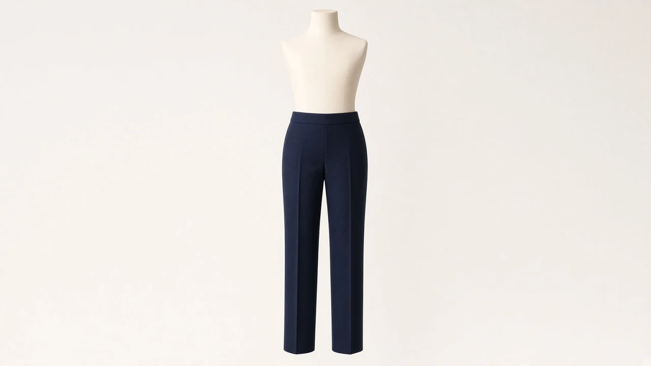 Navy Soft Wool Pants – Girls Navy Soft Wool School Pants | Custom Tailored
