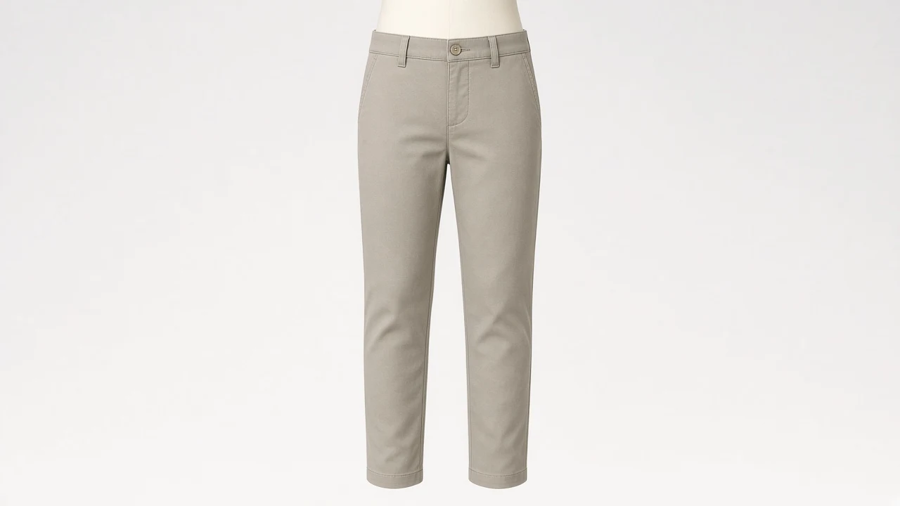 Grey Cotton Chino Pants – Boys Soft Grey Chinos | Custom Tailored