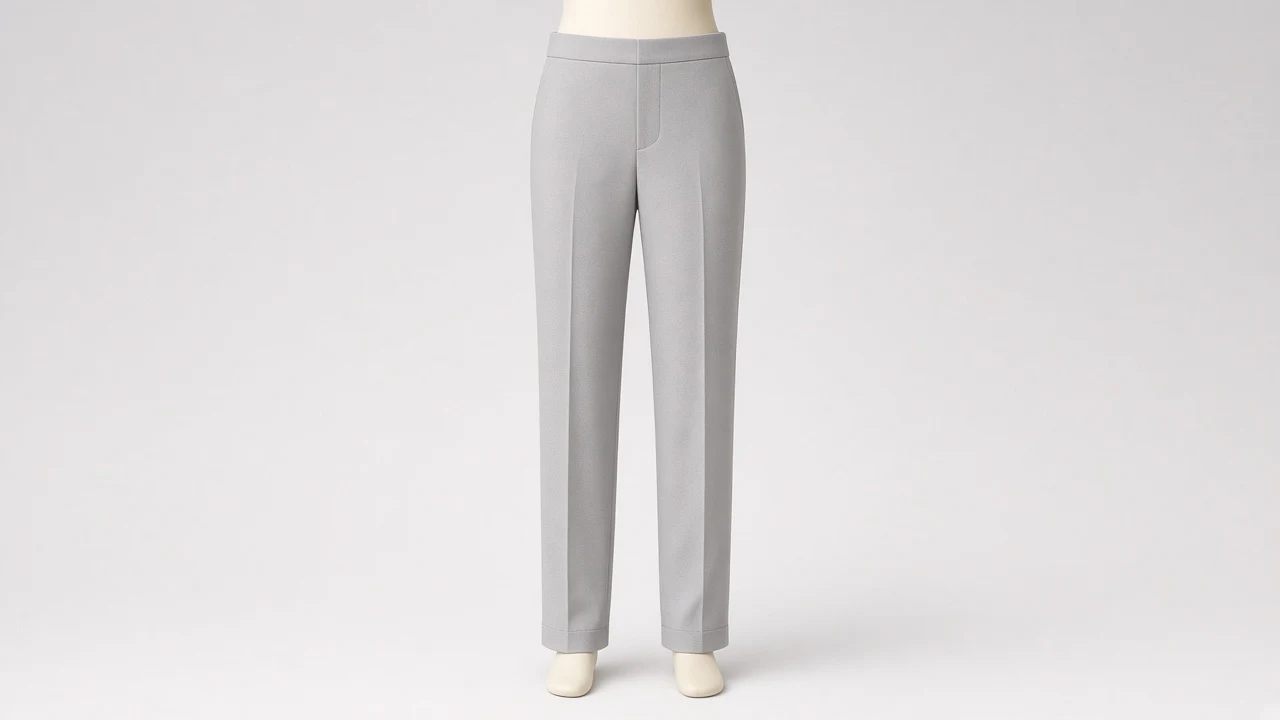 Silver Grey Soft Crepe Pants – Boys Silver Grey Soft Crepe Dress Pants | Custom Tailored
