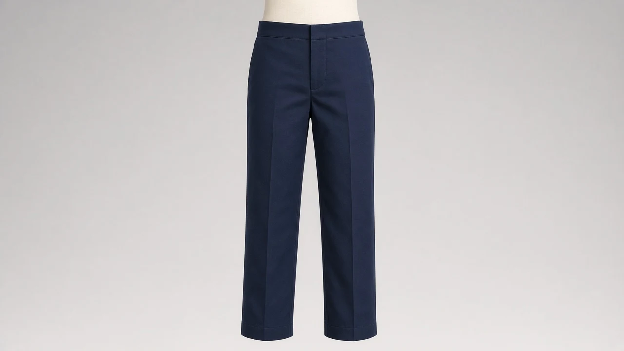 Navy Cotton Chino Pants – Boys Navy Blue Chinos | Custom Tailored