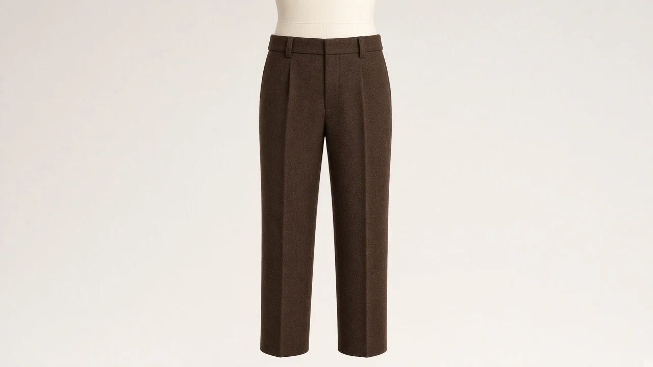 Brown Soft Wool Pants – Boys Chocolate Soft Wool Blend Pants | Custom Tailored