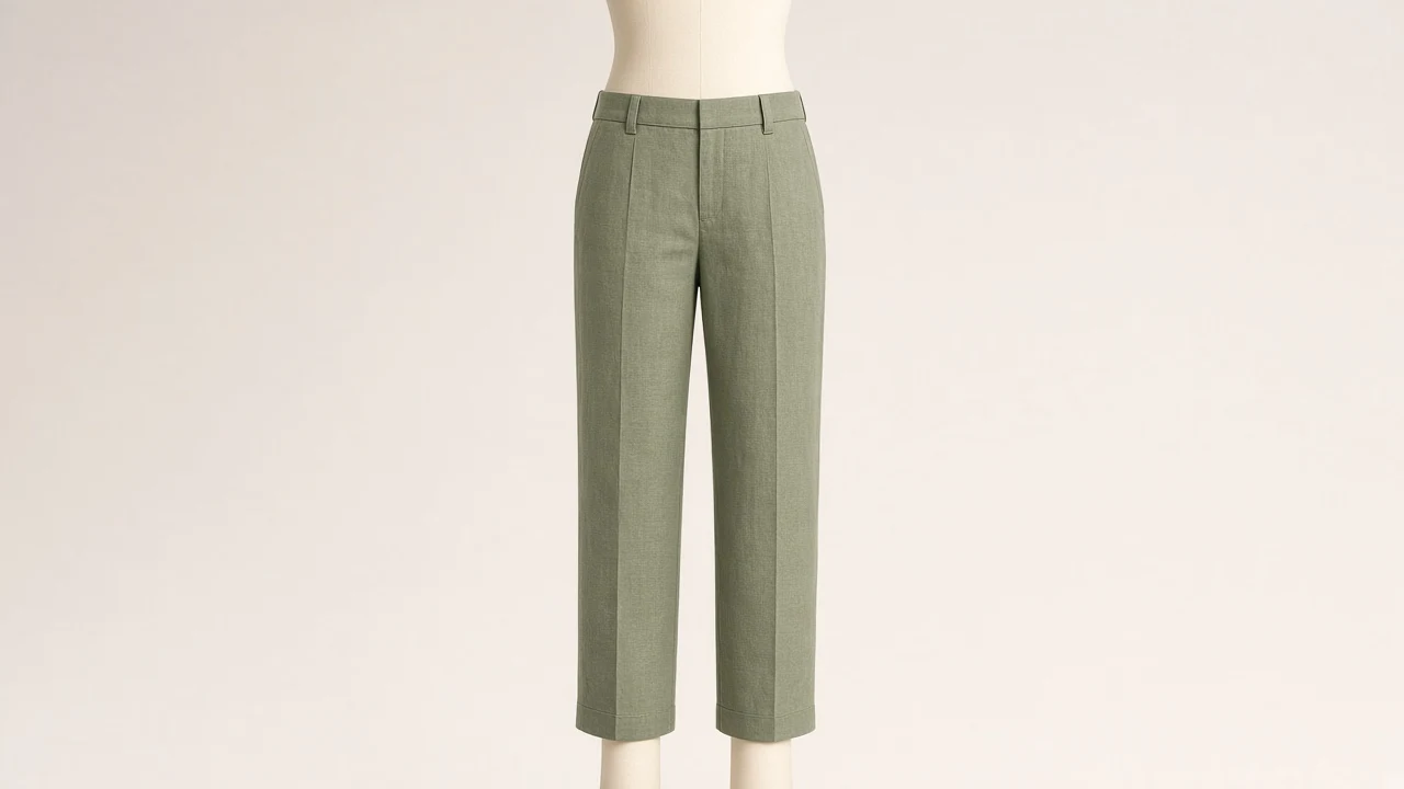 Sage Linen Pants – Girls Sage Green Linen Summer Pants | Custom Tailored