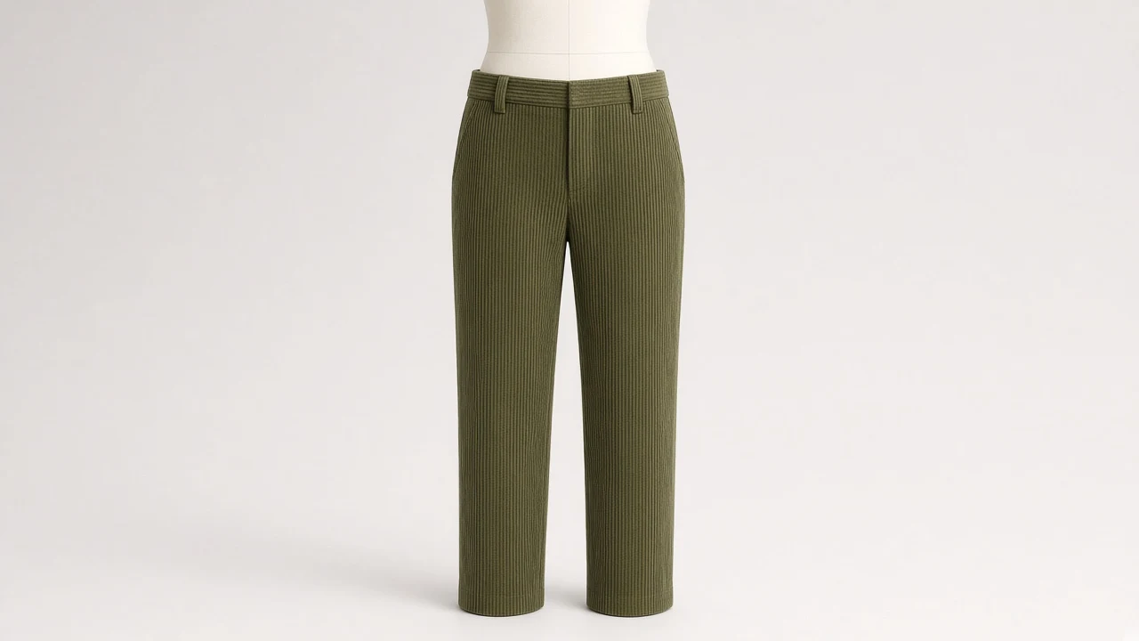 Olive Fine Corduroy Pants – Boys Olive Fine-Wale Corduroy Pants | Custom Tailored