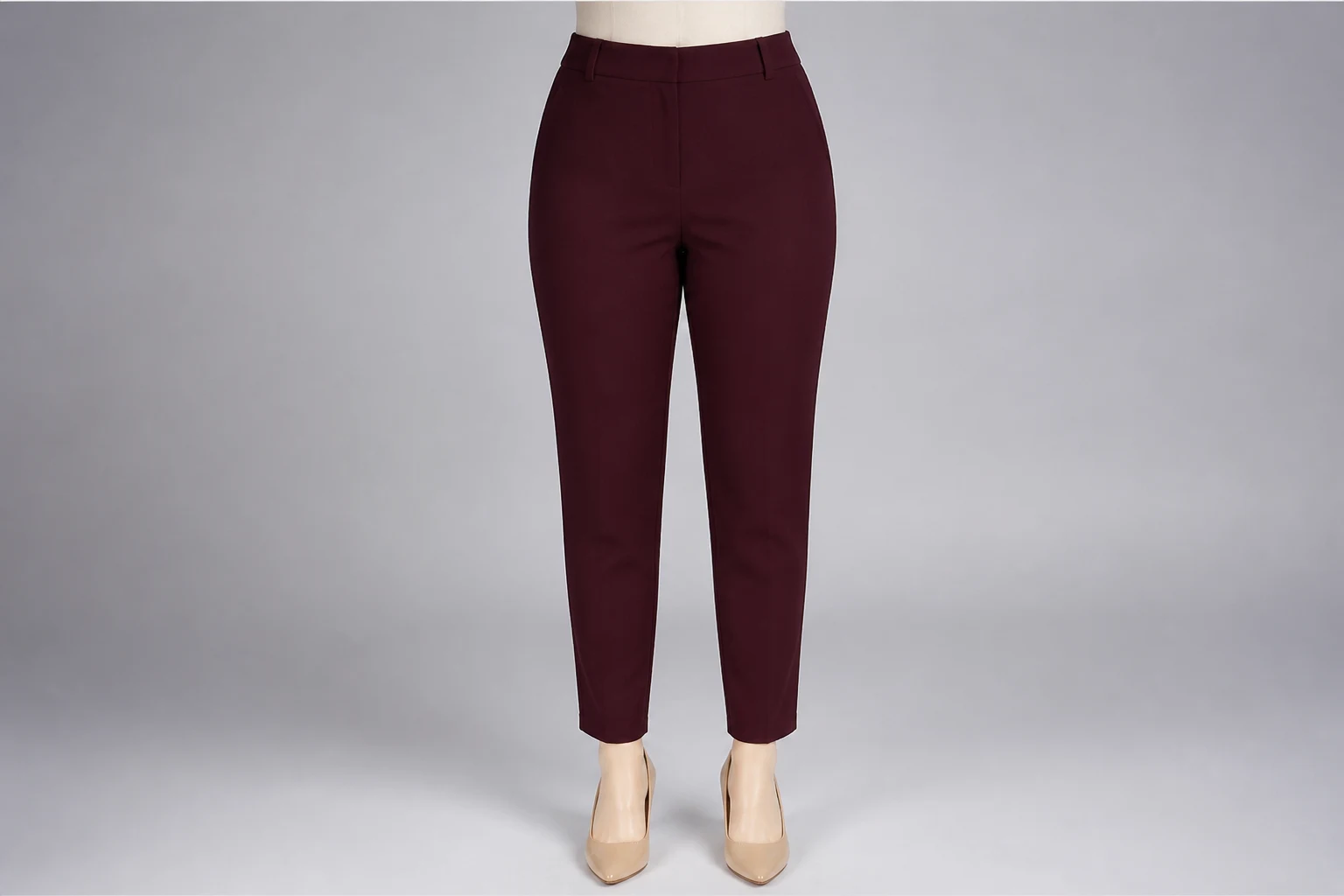 Maroon Cigarette Pants – Maroon Western Cigarette Pants | Custom Tailored