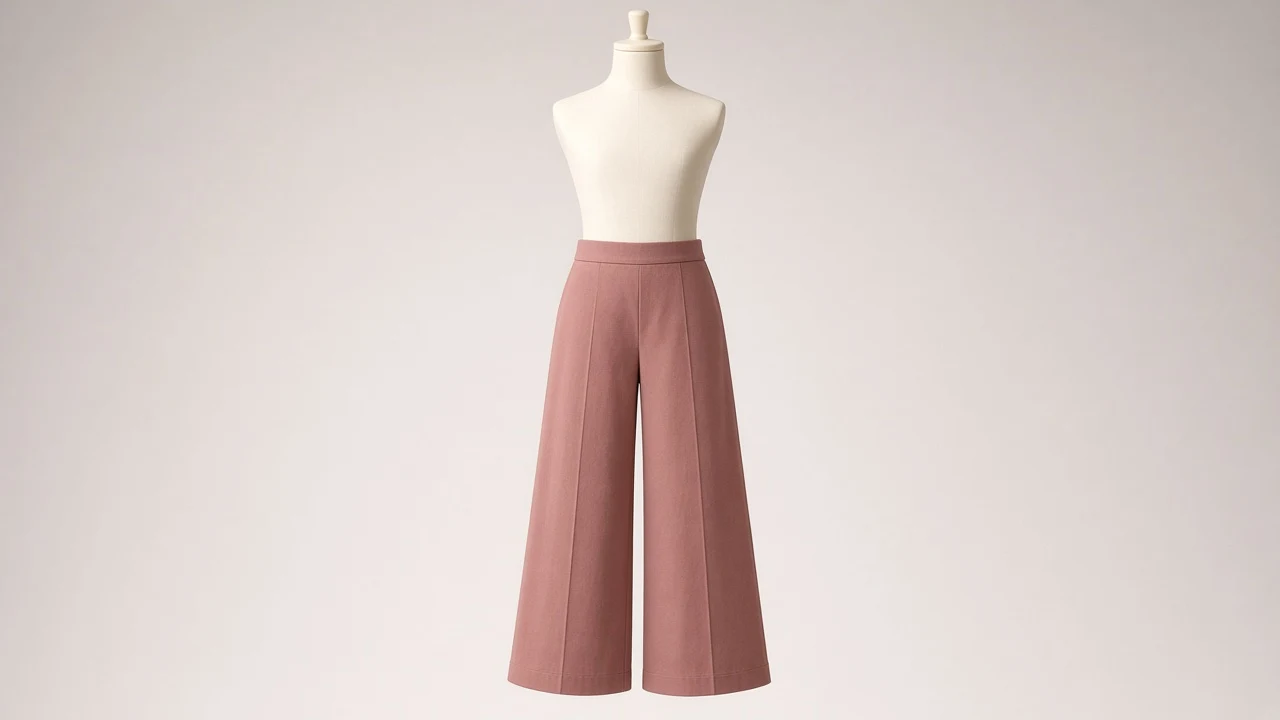 Dusty Rose Culotte Pants – Girls Dusty Rose Culotte Pants | Custom Tailored