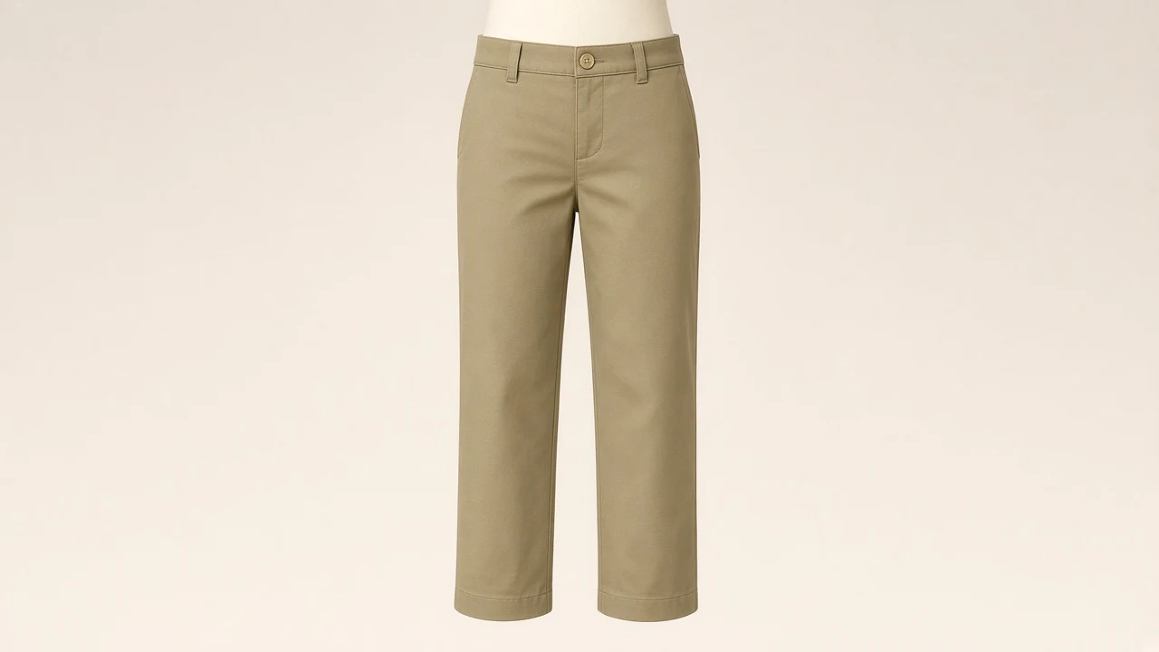 Khaki Soft Stretch Pants – Boys Khaki Soft Stretch Cotton Pants | Custom Tailored