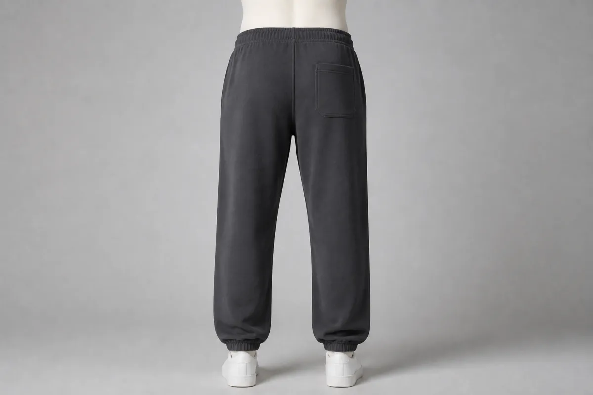 Charcoal Loose Jogger Pants – Charcoal Cotton Loose Jogger | Custom Tailored