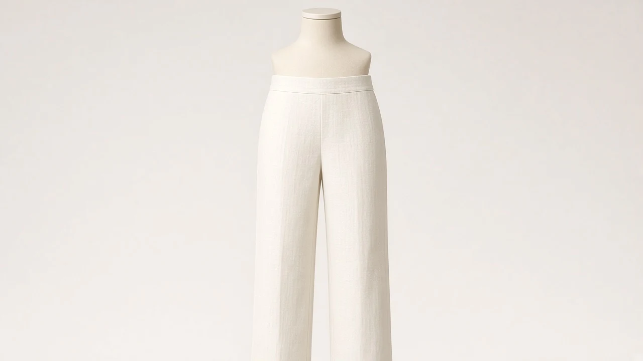 White Linen Pants – Girls White Linen Summer Pants | Custom Tailored