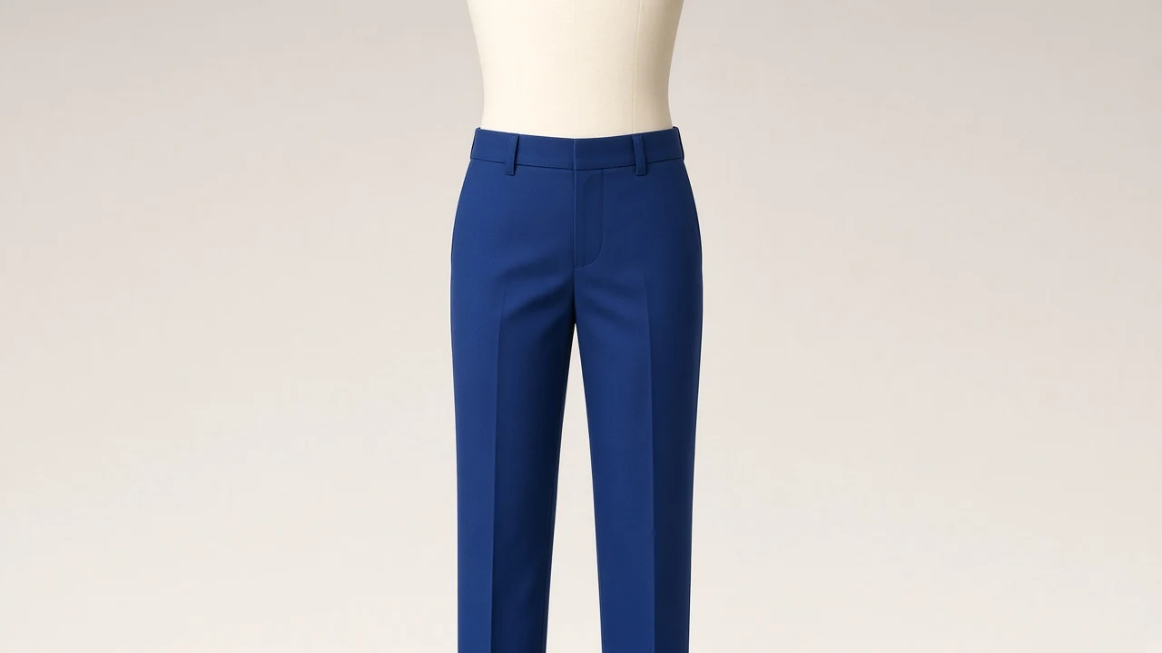 Royal Blue Cotton Formal Pants – Boys Royal Blue Cotton Dress Pants | Custom Tailored