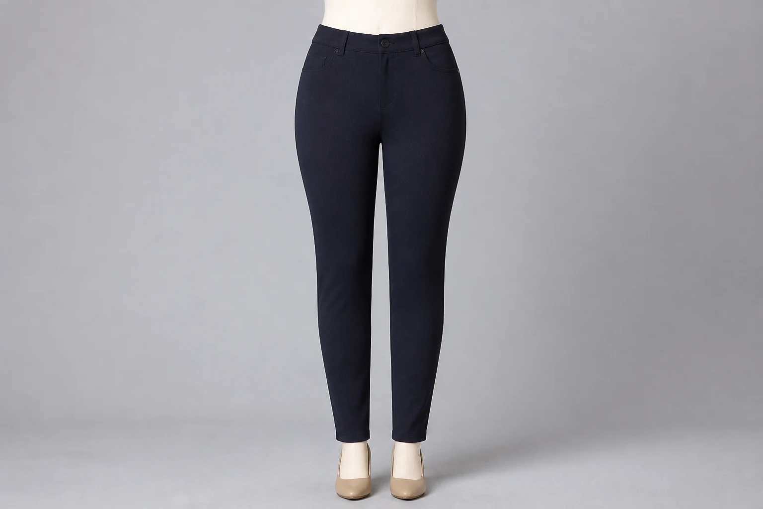 Navy Pencil Pants – Navy Ponte Western Pencil Pants | Custom Tailored