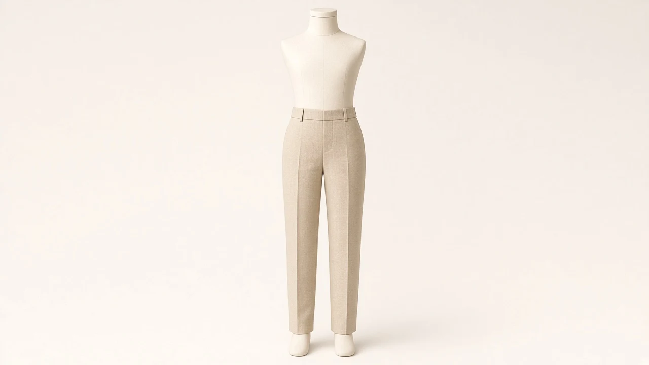 Beige Linen Pants – Girls Beige Linen Summer Pants | Custom Tailored