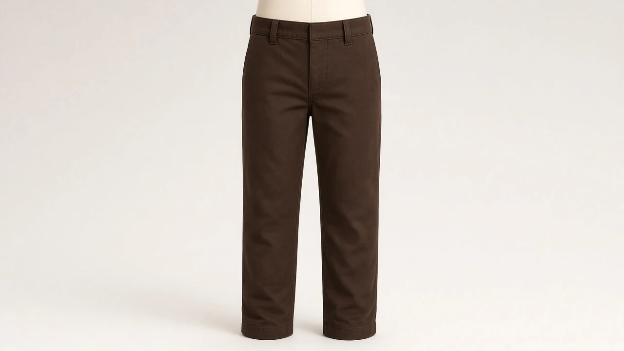 Chocolate Soft Canvas Pants – Boys Chocolate Soft Cotton Canvas Pants | Custom Tailored