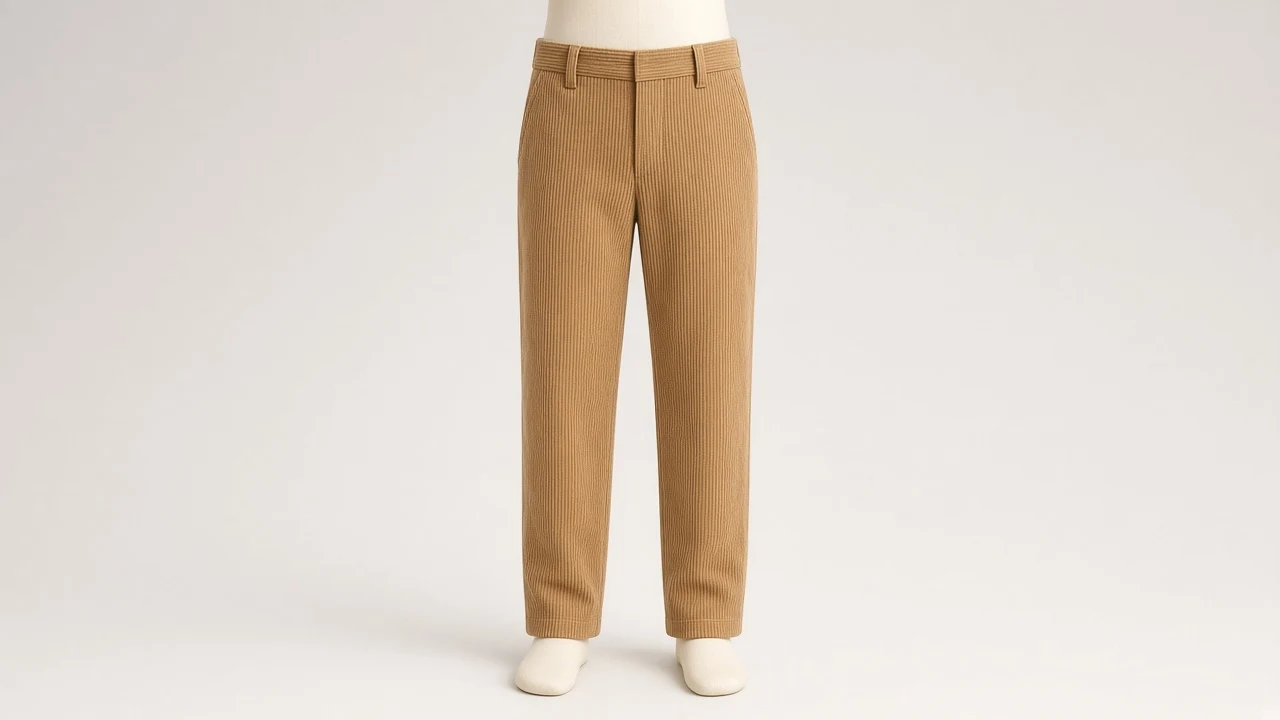 Camel Fine Corduroy Pants – Boys Camel Fine-Wale Corduroy Pants | Custom Tailored