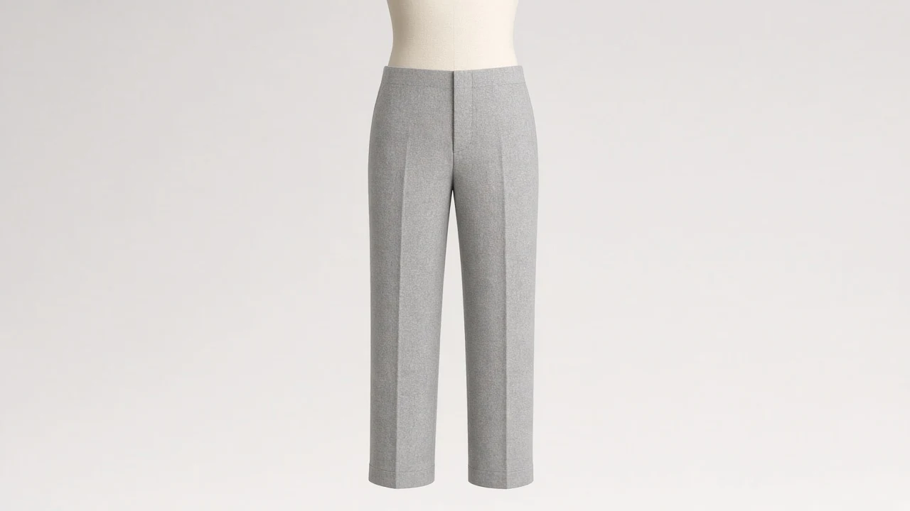 Light Grey Soft Wool Pants – Boys Light Grey Soft Wool Blend Pants | Custom Tailored