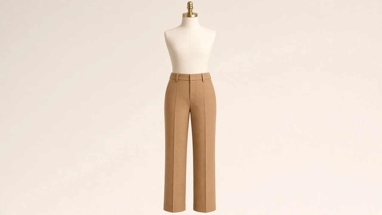 Camel Soft Wool Pants – Girls Camel Soft Wool School Pants | Custom Tailored