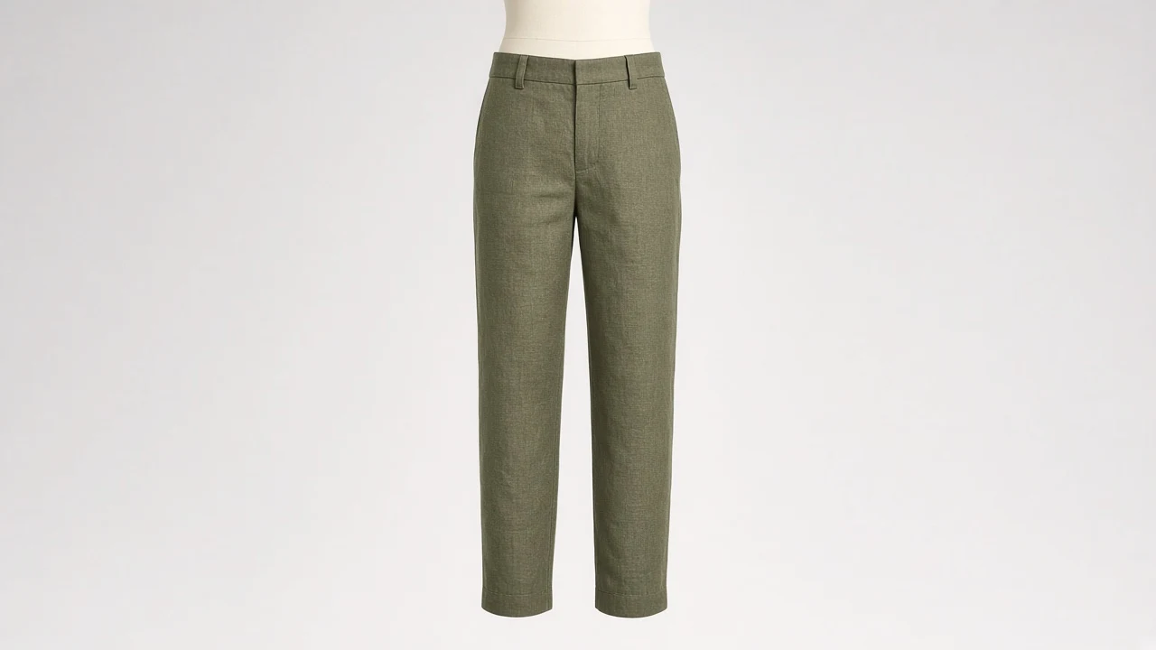 Olive Linen Pants – Boys Olive Linen Smart Pants | Custom Tailored