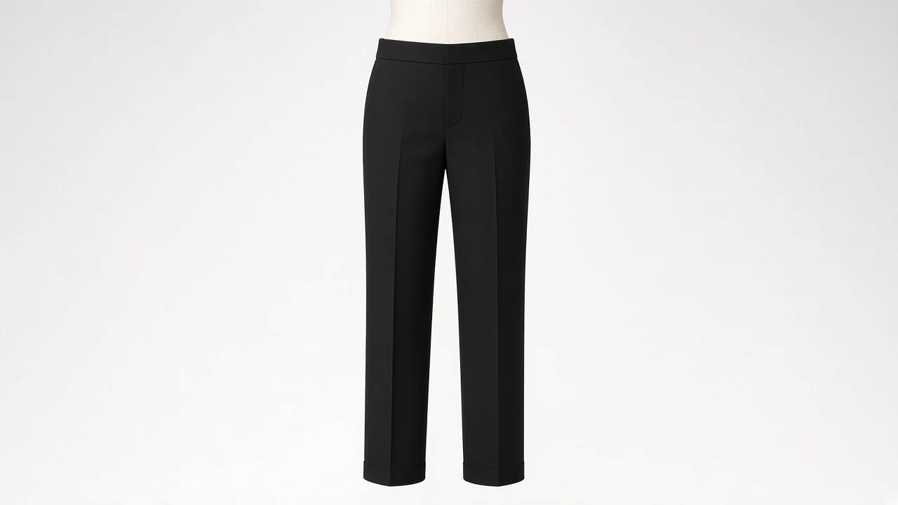 Black Cotton Formal Pants – Boys Black Cotton Dress Pants | Custom Tailored