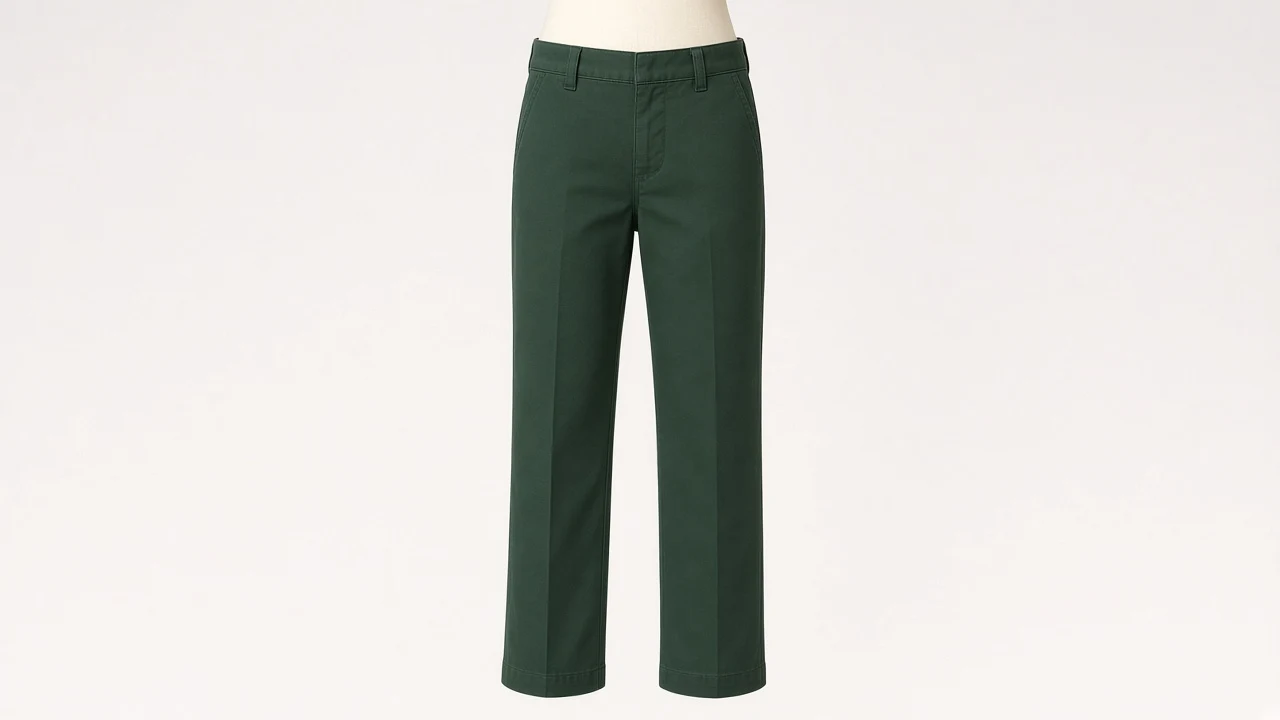 Forest Green Chino Pants – Boys Forest Green Cotton Chinos | Custom Tailored