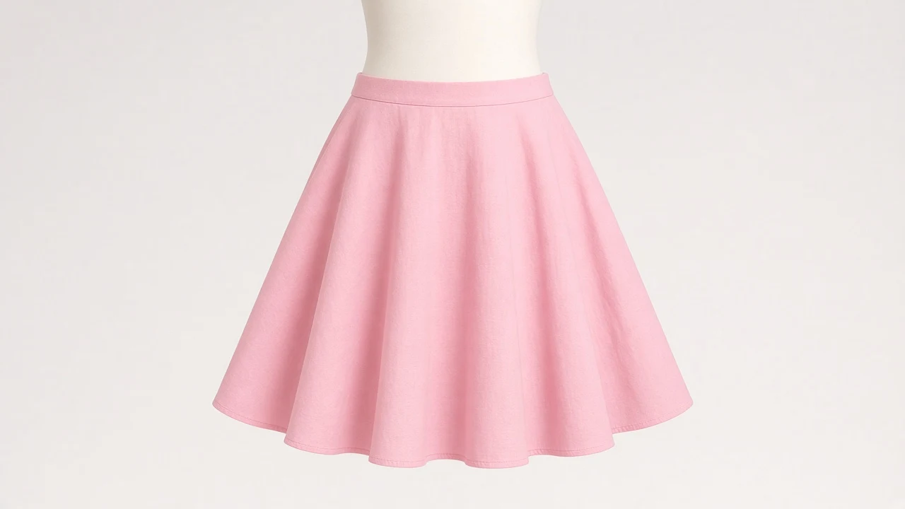 Pink Cotton Circle Skirt – Pink Cotton Kids Western Circle Skirt | Custom Tailored