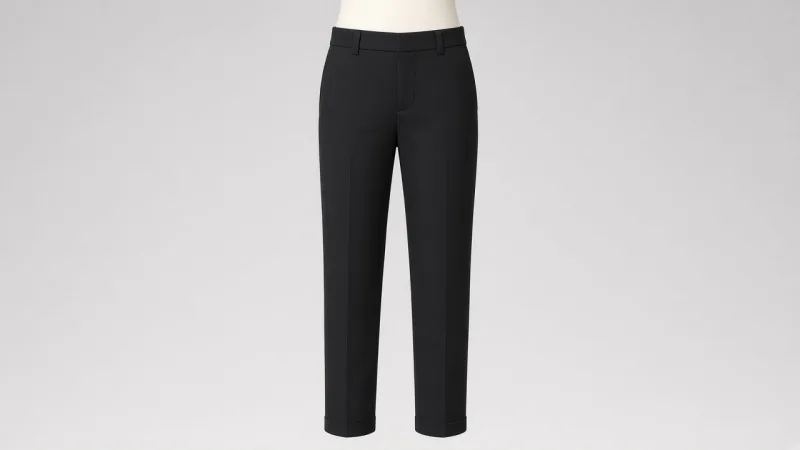 Black Soft Stretch Pants – Boys Black Soft Stretch Cotton Pants | Custom Tailored