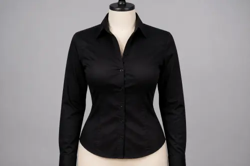 Black Cotton Shirt – Black Cotton Western Shirt | Custom Tailored