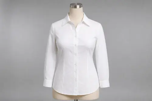 White Cotton Shirt | Custom Tailored